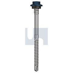 Hobsons - #12-14 x 80 - Deep Ocean (Storm Blue) - + Scratchguard Metal SDS Hex + Washer + Xgrip - Class 4 | TDOM4XS1214080