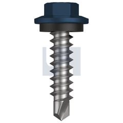 Hobsons - M6.2-13 x 25 Deep Ocean (Storm Blue) -Cl4 As3566 Vmax Sds Hex + Washer | Qa47-Do (Pack Of 500)