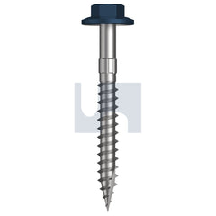 Hobsons - #12-11 x 50 DEEP OCEAN (STORM BLUE) -CL4 AS3566 + SCRATCHGUARD TYPE 17 FLANGED HEX HEAD | Q540-DO (Pack of 1000)