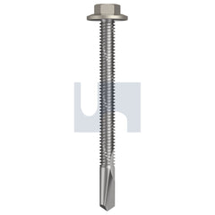 Hobsons - #12-24 x 65 - Dune - S500 SDS Flanged Hex Head - Class 4 - Qty 500 | TDU54FH1224065