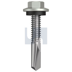 Hobsons - #12-24 x 32 Dune - Cl4 As3566 S500 Sds Hex Head + Washer | Q486-Du (Pack Of 1000)