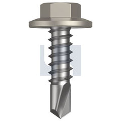 Hobsons - #12-14 x 20 - Dune - Metal SDS Flanged Hex Head - Class 4 | TDUM4FH1214020