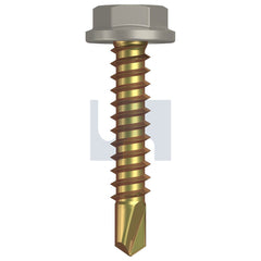 Hobsons - #10-16 x 25 DUNE - ZYP AS3566 METAL SDS FLANGED HEX HEAD | Q507-DU (Pack of 1000)