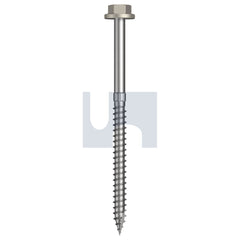 Hobsons - #14-10 x 100 - Dune - + Scratchguard Type 17 Flanged Hex Head - Class 4 - Qty 250 | TDUW4FS1410100