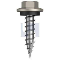 Hobsons - #12-11 x 25 DUNE - CL4 AS3566 TYPE 17 HEX HEAD + WASHER | Q600-DU (Pack of 1000)
