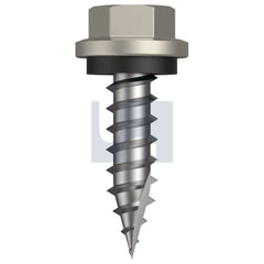 Hobsons - #14-10 x 25 Dune - Cl4 As3566 Type 17 Hex Head + Washer | Q615-Du (Pack Of 1000)