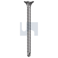 Hobsons - #6-20 x 45 - Dover White - Zyp Phillips Drive Metal SDS Bugle Head - Qty 1000 | TDWMYBP0620045