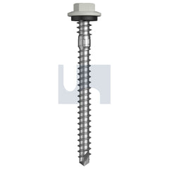 Hobsons - M6.2-11 X 65 Dover White - Cl4 As3566 + Scratchguard Vmax Sds Hex + Washer + Xgrip | Q314-Dw (Pack Of 500)