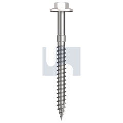 Hobsons - #12-11 x 65 DOVER WHITE - CL4 AS3566 + SCRATCHGUARD TYPE 17 FLANGED HEX HEAD | Q543-DW (Pack of 500)