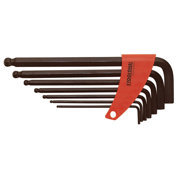 ITM - TENG BALL-END METRIC HEX KEY SET, 7PCE, 2.5MM-10MM | TE-1475