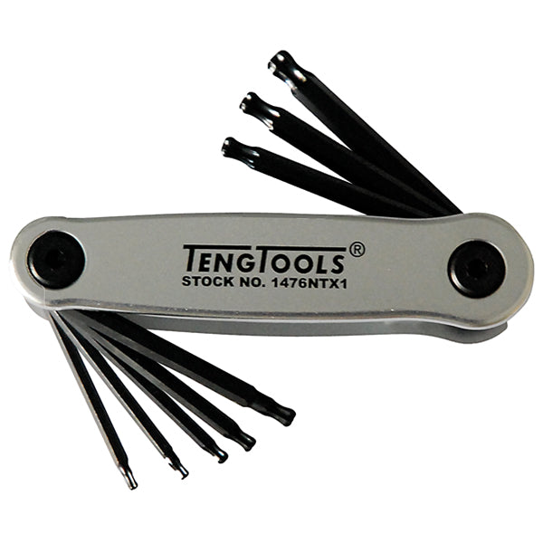 ITM - TENG FOLDING BALL-END TX KEY SET, 8PCE | TE-1476NTX1