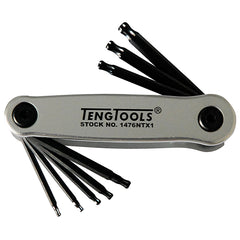 ITM - TENG FOLDING BALL-END TX KEY SET, 8PCE | TE-1476NTX1