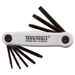 ITM - TENG FOLDING TX KEY SET, ALUMINIUM CASE, 8PCE, TX9-TX40 | TE-1476NTX
