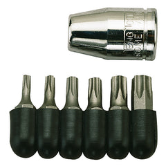 ITM - TENG 3/8" DR. TORX BIT SET, 7PCE, TX10-TX40 | TE-1486