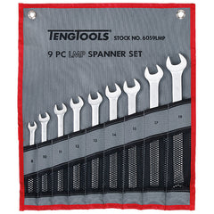 ITM - TENG 9PC LMP COMBINATION SPANNER SET 8-19MM W/WALLET | TE-6059LMP