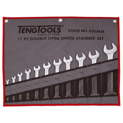 ITM - TENG DOUBLE OPEN-END SPANNER SET, 11PCE 6-32MM | TE-6211MM
