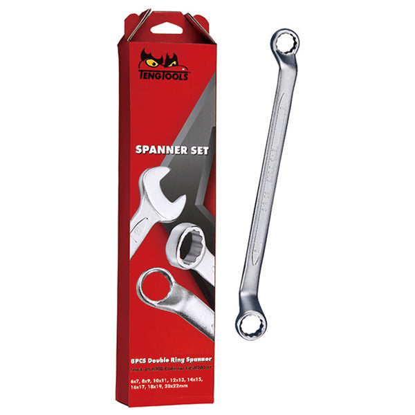 ITM - TENG DOUBLE RING SPANNER SET, 11PCE, METRIC | TE-6311