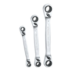 ITM - TENG MULTI DRIVE RATCHET RING SPANNER SET, 3PCE | TE-6503RX