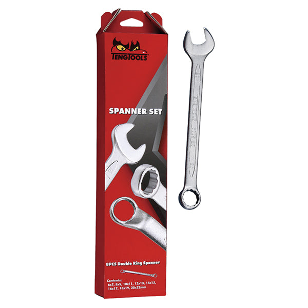 ITM - TENG COMBINATION SPANNER SET, METRIC, 17PCE | TE-6517