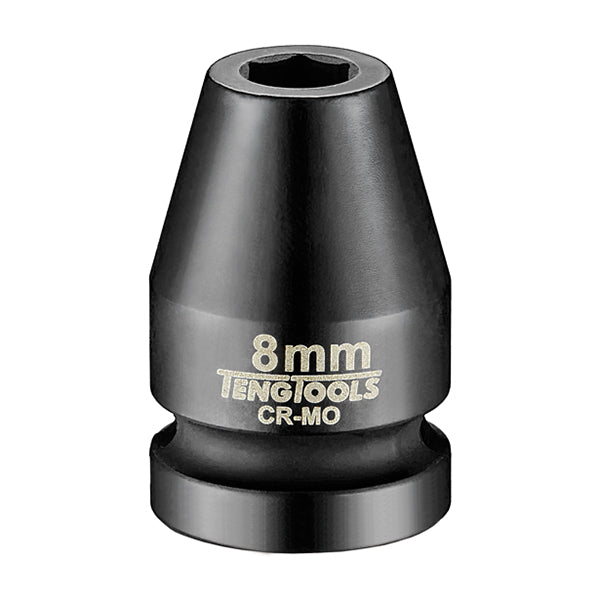 ITM - TENG 1/2" DR. IMPACT SOCKET 8MM DIN | TE-920508N