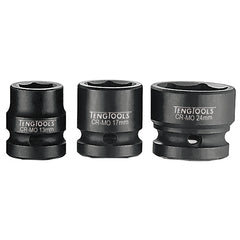 ITM - TENG 1/2" DR. STUBBY IMPACT SOCKET 18MM DIN | TE-920718-C