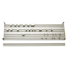 ITM - TENG 33PCE 450MM 4-TRACK CLIP RAIL TRAY W/CLIPS | TE-ALU450