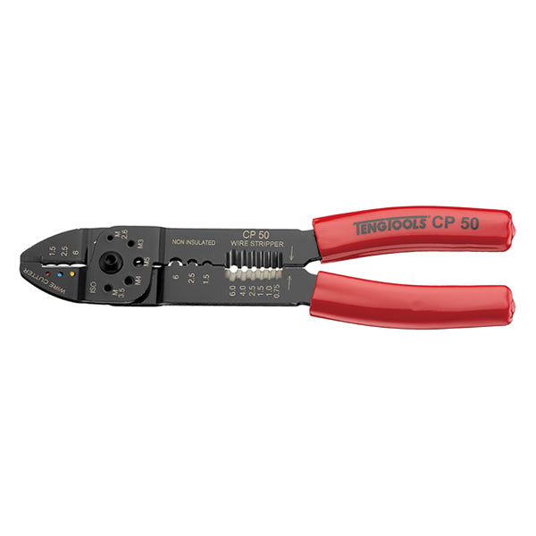 ITM - TENG 9 CRIMPING / WIRE STRIPPER (RED) | TE-CP50