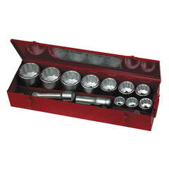 ITM - TENG 15PCE 1" DR. MM REG. SOCKET SET 12PNT | TE-M1115MM