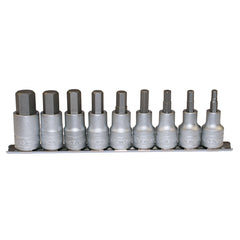 ITM - TENG 9PCE 1/2" DR. HEX SOCKET SET 5-17MM | TE-M1212