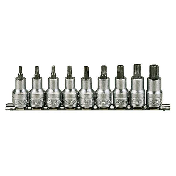 ITM - TENG 9PCE 1/2" DR. TX BIT SOCKET SET 20-60 | TE-M1213TX