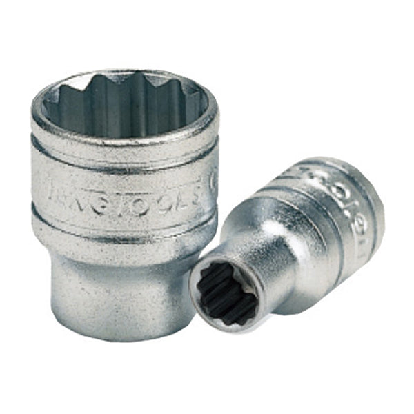 ITM - TENG 1/4" DR. SOCKET 6MM 12PT | TE-M14050612-C