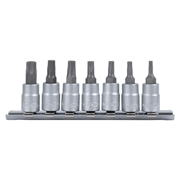 ITM - TENG 7PCE 1/4" DR. TX BIT SOCKET SET 10-40 | TE-M1408TX