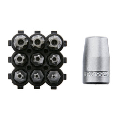 ITM - TENG 9PCE WING T5 BIT SET - 10-50 | TE-M1410T5