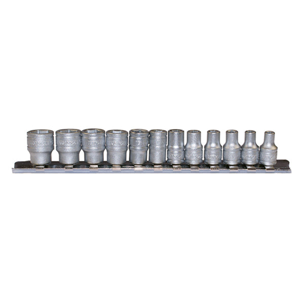ITM - TENG 12PCE 1/4" DR. REG. MM SOCKET SET 4-13MM 6PNT | TE-M1412