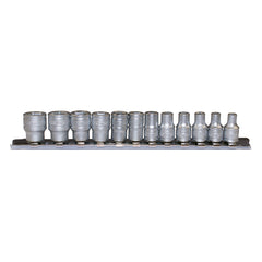 ITM - TENG 12PCE 1/4" DR. REG. MM SOCKET SET 4-13MM 6PNT | TE-M1412