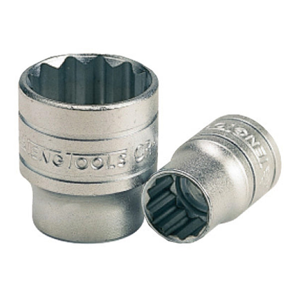 ITM - TENG 3/8" DR. SOCKET 19MM 12PT | TE-M38051912-C