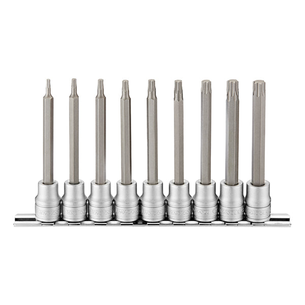 ITM - TENG 9PCE 3/8" DR. LONG TX BIT SOCKET SET - TX10-TX50 | TE-M3809TX
