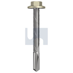Hobsons - #12-24 x 50 - Evening Haze - S500 SDS Flanged Hex Head - Class 4 - Qty 1000 | TEH54FH1224050