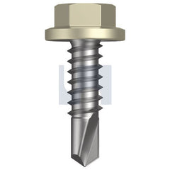 Hobsons - #14-14 x 22 - Evening Haze - Metal SDS Flanged Hex Head - Class 4 | TEHM4FH1414022