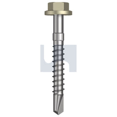 Hobsons - #14-10 x 50 - Evening Haze - + Scratchguard Metal SDS Flg Hex Head - Class 4 - Qty 1000 | TEHM4FS1410050