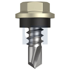 Hobsons - #8-18 x 12 Evening Haze - Cl4 As3566 Metal Sds Hex Head + Washer | Q273-Eh (Pack Of 1000)