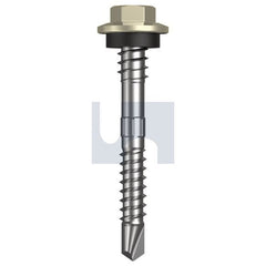 Hobsons - #12-14 x 48 - Evening Haze - + Scratchguard Metal SDS Hex + Washer + Xgrip - Class 4 | TEHM4XS1214048