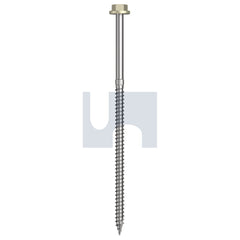 Hobsons - #14-10 x 150 - Evening Haze - + Scratchguard Type 17 Flanged Hex Head - Class 4 - Qty 250 | TEHW4FS1410150