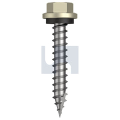 Hobsons - #14-10 x 40 Evening Haze - Cl4 As3566 Type 17 Hex Head + Washer | Q620-Eh (Pack Of 1000)