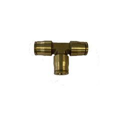 Hardie Hose - 3/8 x 3/8 x 1/4 Air Brake Push-In Tube Tee | TF-1864-060604