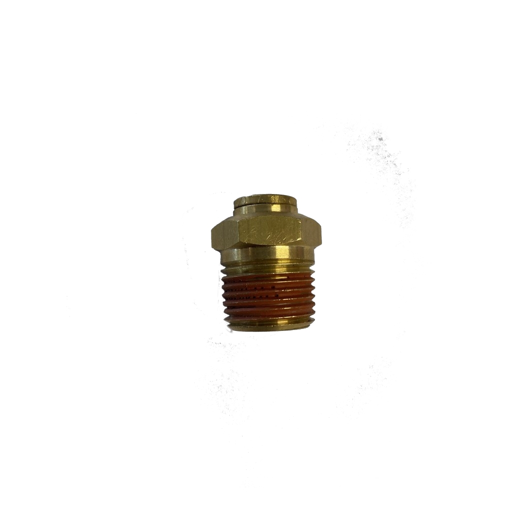 Hardie Hose - 6mm x M12 Air Brake Push-In Male Connector | TF-M1868-06M12