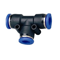 Hardie Hose - Push-In Tube Tee 10mm | TF-QFM14-10
