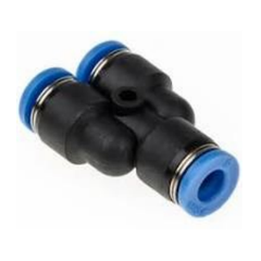 Hardie Hose - Push-In Y Piece Union 6mm x 4mm | TF-QFM75-0604