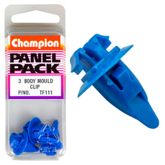Champion - BODY MOULD CLIPS-COL: BLUE-LEN: 17mm-HEAD: 17mm | TF111