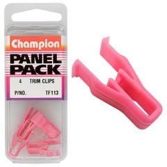 Champion - Instrument Panel Clips - Colour: Pink | TF113